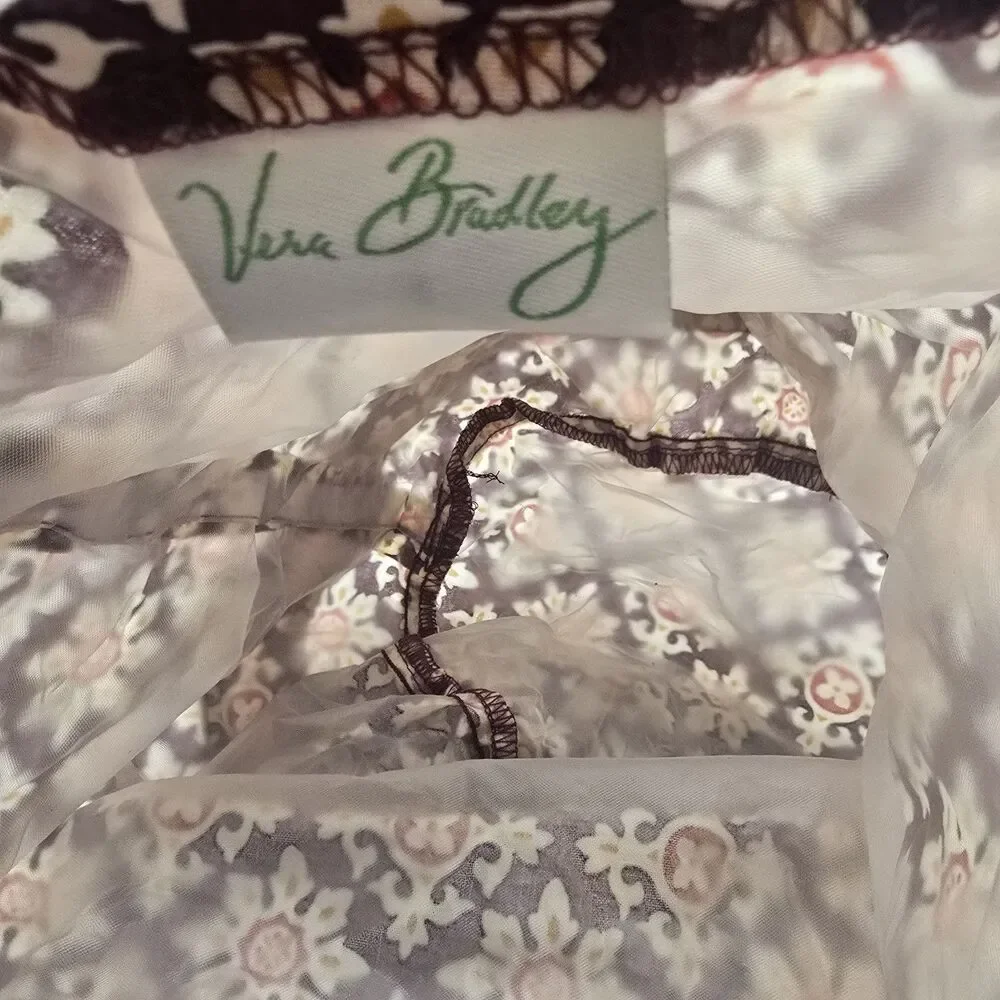 Vera Bradley Medallion Ditty Bag EUC